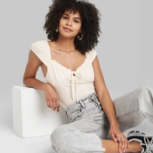 Wild Fable Babydoll Bodysuit